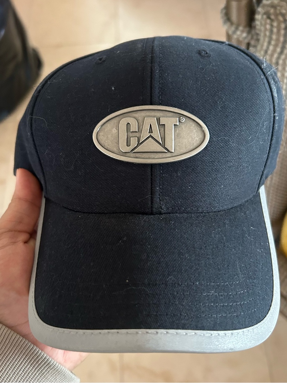 Cat equipment Black Baseball Cap with Trim #96